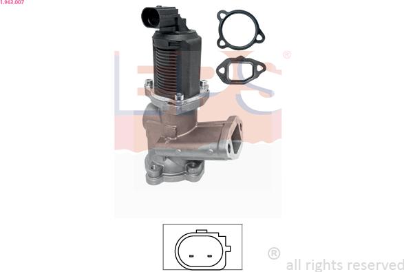 EPS 1.963.007 - EGR Valve parts5.com