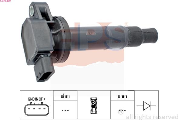 EPS 1.970.459 - Cewka zapłonowa parts5.com