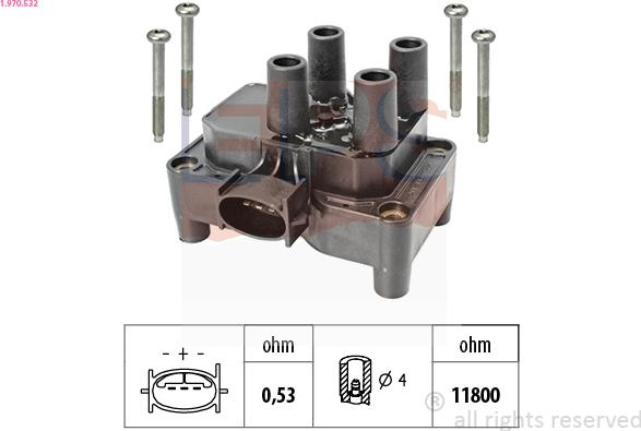 EPS 1.970.532 - Bobina de inductie parts5.com