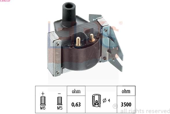 EPS 1.970.127 - Bobina de inductie parts5.com