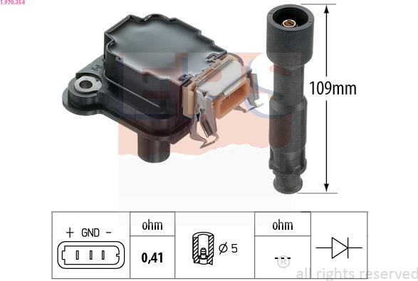 EPS 1.970.354 - Bobina de inductie parts5.com