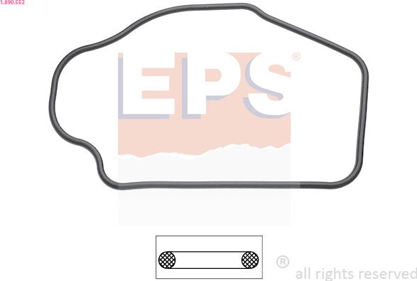 EPS 1.890.552 - Garnitura termostat parts5.com