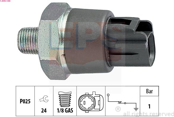 EPS 1.800.188 - Sender Unit, oil pressure parts5.com