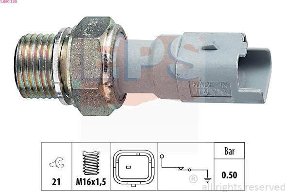 EPS 1.800.130 - Sensor, presión de aceite parts5.com