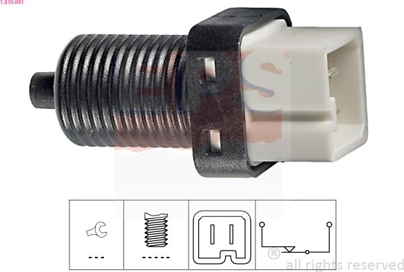 EPS 1.810.091 - Brake Light Switch parts5.com