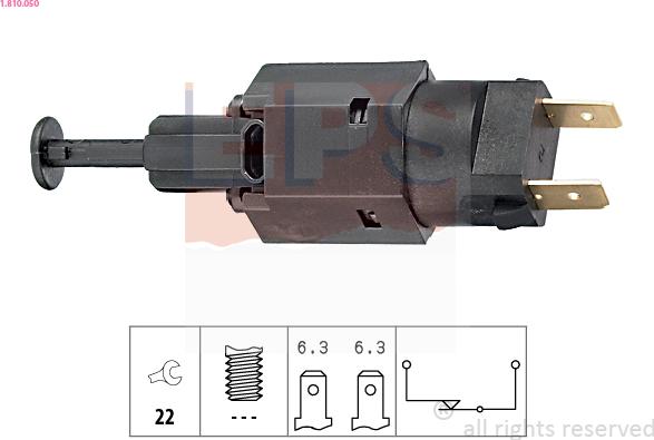 EPS 1.810.050 - Comutator lumini frana parts5.com