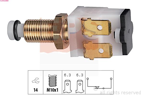 EPS 1.810.009 - Comutator lumini frana parts5.com