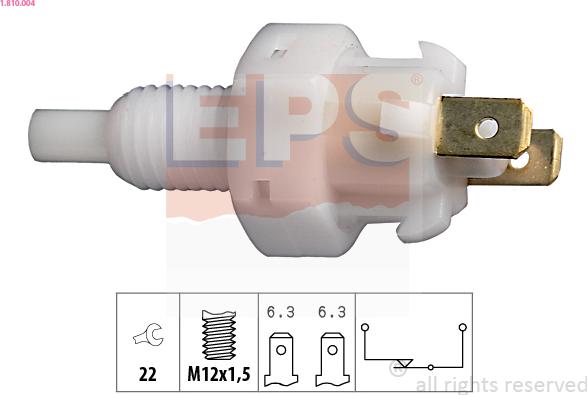 EPS 1.810.004 - Comutator lumini frana parts5.com