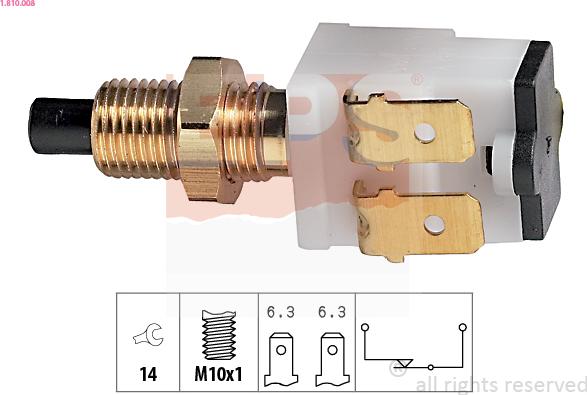 EPS 1.810.008 - Comutator lumini frana parts5.com