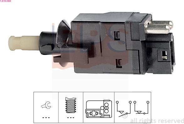 EPS 1.810.088 - Comutator lumini frana parts5.com