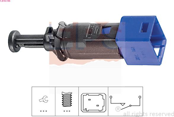 EPS 1.810.195 - Brake Light Switch parts5.com