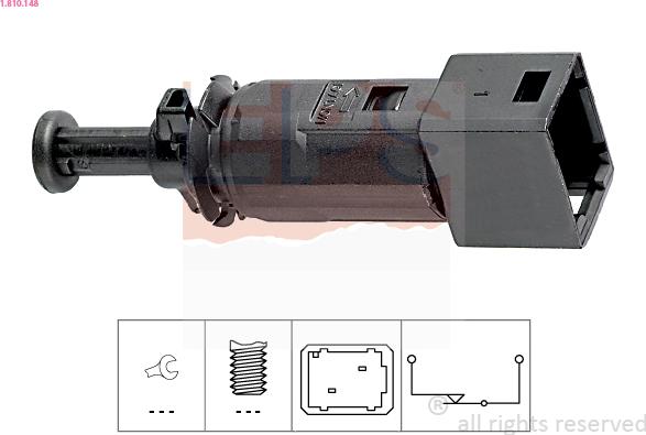 EPS 1.810.148 - Spínač brzdových svetiel parts5.com