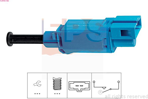 EPS 1.810.142 - Comutator lumini frana parts5.com