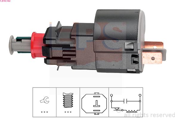 EPS 1.810.162 - Piduritule lüliti parts5.com
