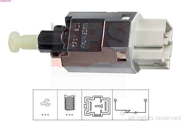 EPS 1.810.175 - Brake Light Switch parts5.com