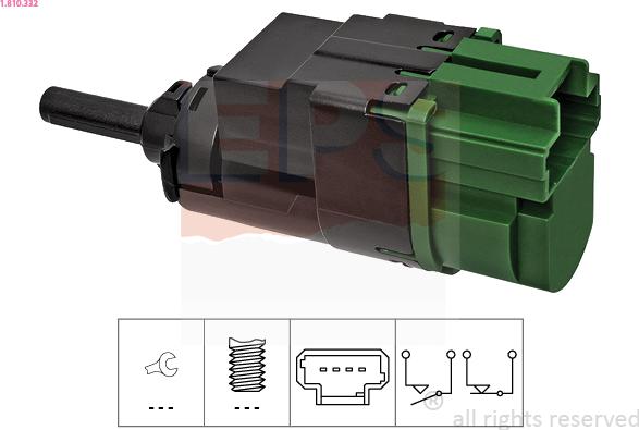 EPS 1.810.332 - Comutator lumini frana parts5.com