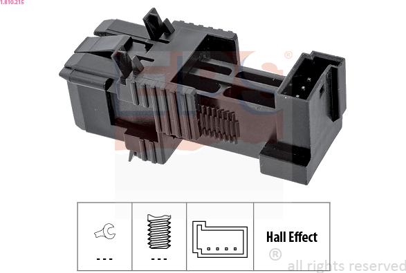 EPS 1.810.215 - Interruptor luces freno parts5.com