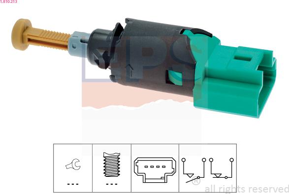 EPS 1.810.213 - Brake Light Switch parts5.com