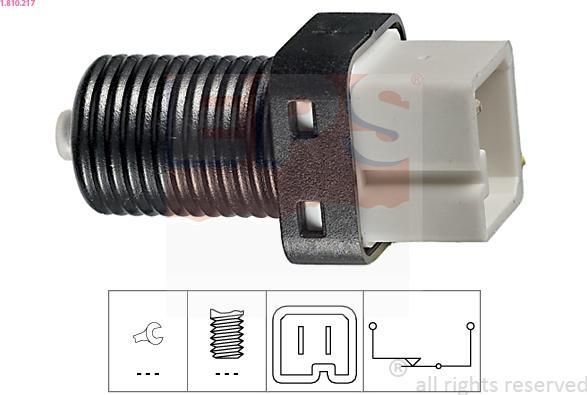 EPS 1.810.217 - Prekidač kočnog svjetla parts5.com