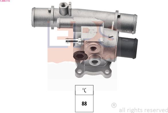 EPS 1.880.115 - Termostat,lichid racire parts5.com