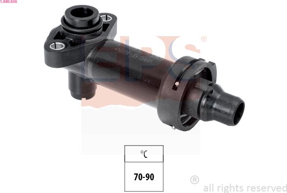 EPS 1.880.836 - Termostat, racire recirculare gaze evacuare parts5.com