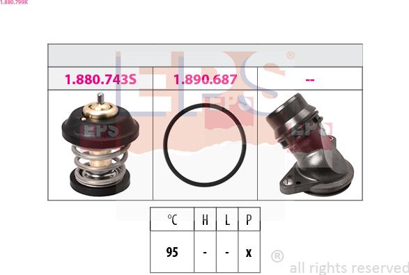 EPS 1.880.799K - Termostat, hladilno sredstvo parts5.com