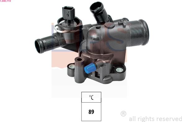 EPS 1.880.719 - Thermostat, coolant parts5.com