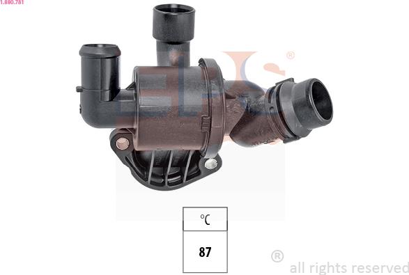 EPS 1.880.781 - Termostato, refrigerante parts5.com