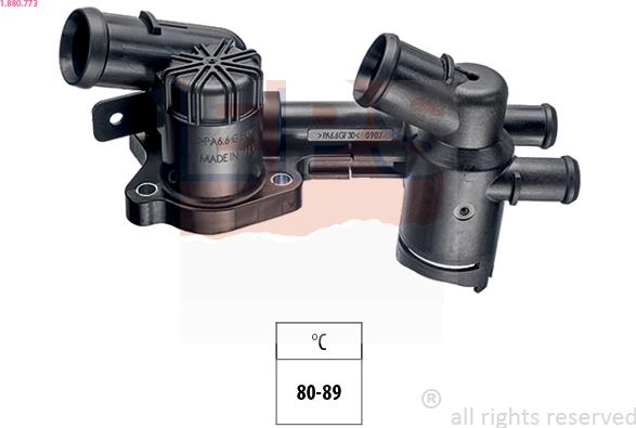 EPS 1.880.773 - Termostat,lichid racire parts5.com