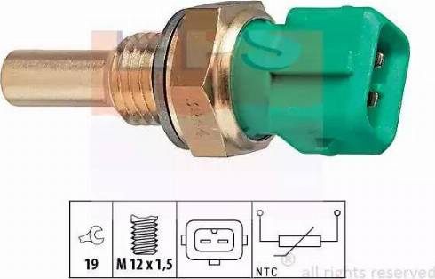 EPS 1.830.244 - Sensor, coolant temperature parts5.com