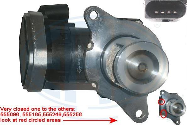 ERA 555096A - Supapa EGR parts5.com