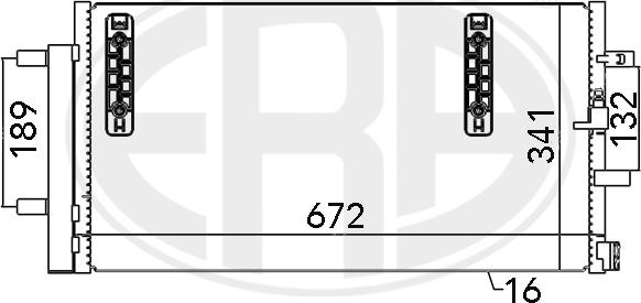 ERA 667048 - Kondensaator,kliimaseade parts5.com