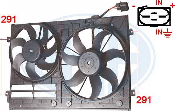 ERA 352035 - Ventilator, radiator parts5.com