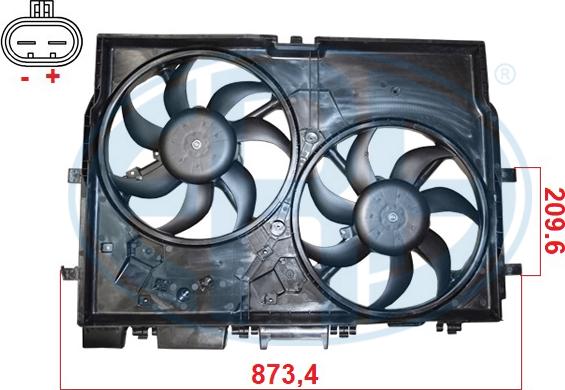 ERA 352143 - Ventilator, radiator parts5.com