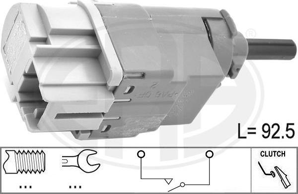 ERA 330935 - Comutator, actionare ambreiaj (Tempomat) parts5.com