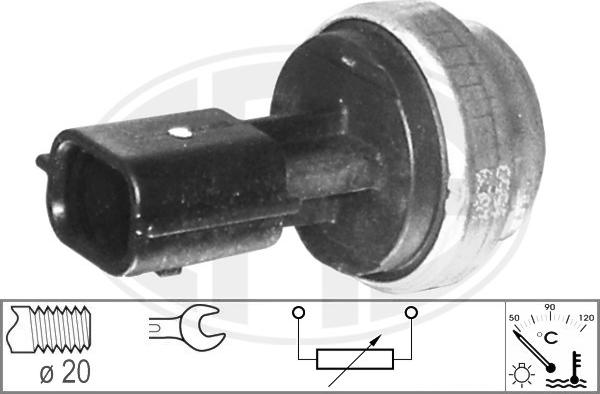 ERA 330558 - Snímač, teplota chladiva parts5.com