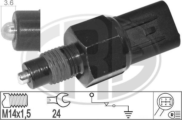 ERA 330569 - Lüliti,tagurdustuli parts5.com