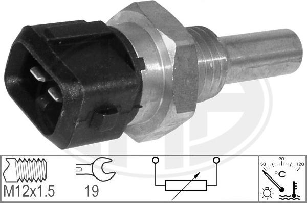 ERA 330583 - Senzor,temperatura lichid de racire parts5.com