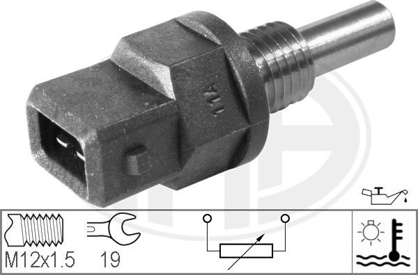 ERA 330530 - Sensor, temperatura del refrigerante parts5.com