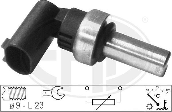 ERA 330647 - Snímač, teplota chladiva parts5.com