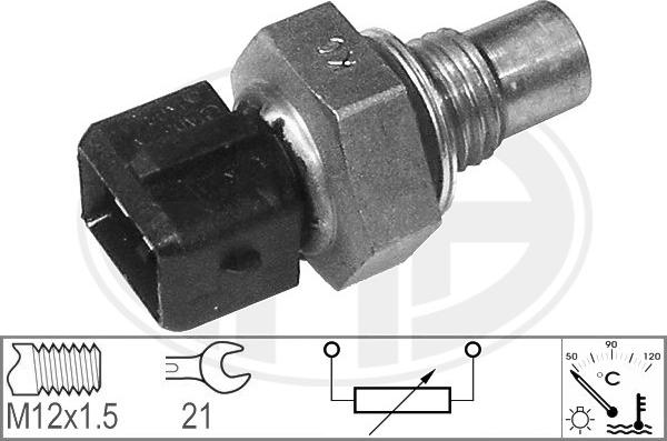 ERA 330651 - Sonde de température, liquide de refroidissement parts5.com