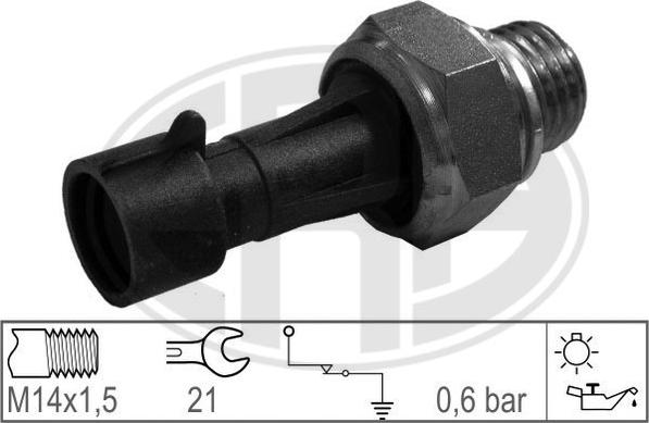 ERA 330684 - Czujnik, ciśnienie oleju parts5.com