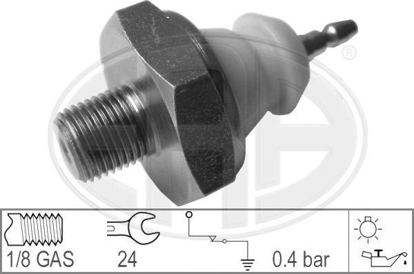 ERA 330007 - Snímač, tlak oleje parts5.com