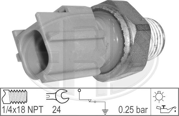 ERA 330029 - Tunnistin, öljynpaine parts5.com