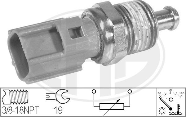 ERA 330144 - Czujnik, temperatura płynu chłodzącego parts5.com