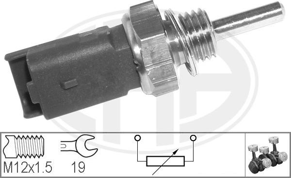 ERA 330142 - Sensor, coolant temperature parts5.com