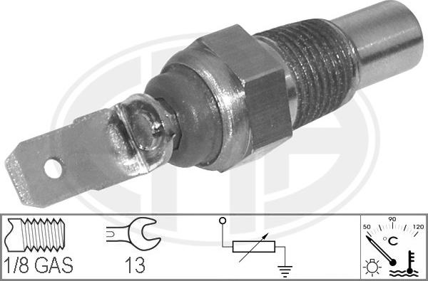 ERA 330100 - Датчик, температура охлаждающей жидкости parts5.com