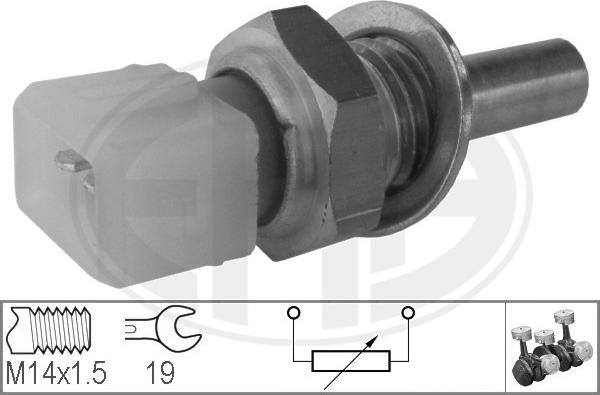 ERA 330115 - Sensor, coolant temperature parts5.com