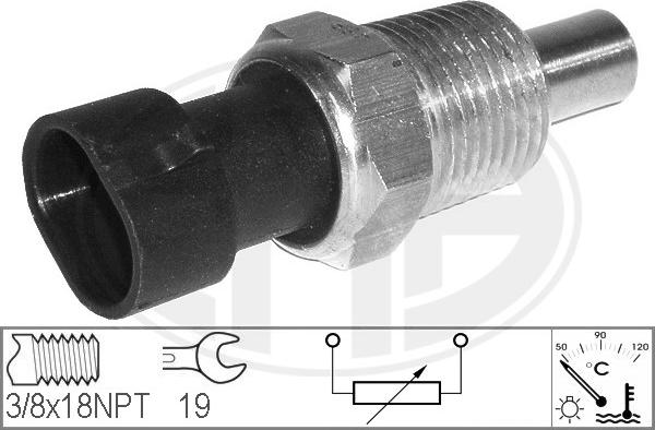 ERA 330117 - Sensor, coolant temperature parts5.com