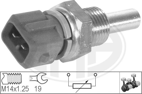 ERA 330134 - Sensor, coolant temperature parts5.com